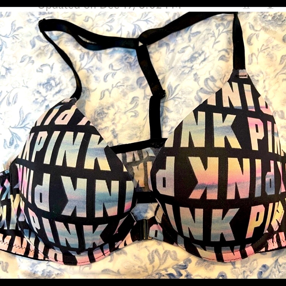 Pink Victoria Secret T- Racer Back Bra